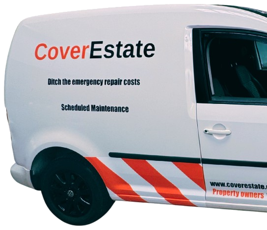 CoverEstate branded emergency response van